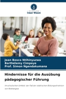Hindernisse für die Ausübung pädagogischer Führung (German Edition) 620233679X Book Cover