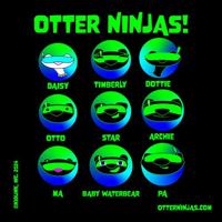 Otter Ninjas! 1733845577 Book Cover