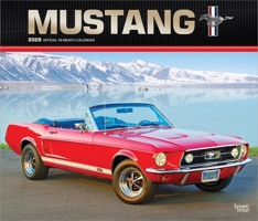 Ford Mustang Official 2026 14 X 24 Inch (Hanging) Monthly Deluxe Wall Calendar Foil Stamped Cover Plastic-Free B0DYKSKTFZ Book Cover