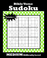 Bible Verse Sudoku: 120 Puzzles With Medium Difficulty Level Bible Verse Included on Each Page 1099718198 Book Cover