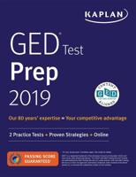 GED Test Prep 2019: 2 Practice Tests + Proven Strategies 1506239420 Book Cover