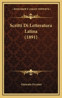 Scritti Di Letteratura Latina (1891) 1167630025 Book Cover
