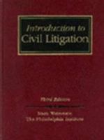 Introduction to Civil Litigation 0314933808 Book Cover