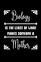 Biology is the least of what makes someone a Mother: Infant Feeding And Baby Diaper Log 6"x9" 91 pages Book 1700750542 Book Cover