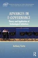Advances in E-Governance: Theory and Application of Technological Initiatives 1498701183 Book Cover