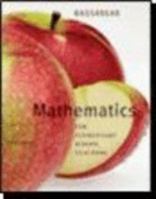 Bassarear, Math For Elementary School Teachers Fourth Edition 061876836X Book Cover