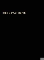 Reservations Book: Hardcover Restaurant Reservations, Double Page per Day for Lunch and Dinner, 8.5x11",Black 3947808666 Book Cover