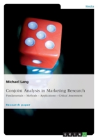 Conjoint Analysis in Marketing Research 3640830741 Book Cover