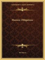 Masonic Obligations 1425353320 Book Cover