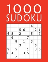 SUDOKU 1000: Gioco Classico 9x9 | facile - medio - difficile - diabolico - lettere | Per Bambini & Adulti & Anziani | Puzzle Con Soluzioni (Italian Edition) 1070765317 Book Cover