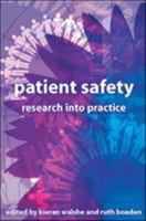 Patient Safety 0335218539 Book Cover