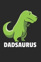 Dinosaurier Papa Notizbuch: Dinosaurier Dino Papa Notizbuch für Vater / Notizheft / Notizblock A5 (6x9in) Dotted Notebook / Punkteraster / 120 gepunktete Seiten (German Edition) 1671549821 Book Cover