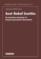 Asset-Backed Securities: Ein Innovatives Instrument Zur Finanzierung Deutscher Unternehmen 3409138935 Book Cover