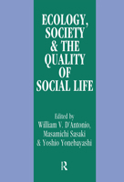 Ecology, Society and the Quality of Social Life 1138522562 Book Cover