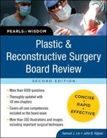 Plastic & Reconstructive Surgery Board Review 0071629742 Book Cover