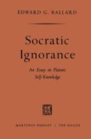 Socratic Ignorance 9401194335 Book Cover