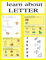 LETTER: learn about letter B0CHG3NW7J Book Cover
