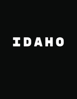 Idaho: Black and White Decorative Book to Stack Together on Coffee Tables, Bookshelves and Interior Design | Add Bookish Charm Decor to Your Home | ... Your unique Fashion Design style | Idaho 1671537440 Book Cover