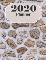 2020 Planner: Weekly Planner For Stonemason, Stonecutter, Bricklayer, Builder, Masonry, Cantero Dated Calendar With to Do list, Priority Scheduler Brick Layer Stone Mason 1695243471 Book Cover