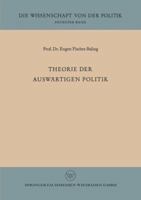 Theorie Der Auswartigen Politik 3322979695 Book Cover