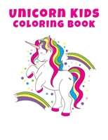 Unicorn Kids Coloring Book: Unicorn Coloring Pages, More than 30 Different Pictures Of Unicorn 8.5x11 inches,Unicorn Coloring Book, Beautiful Hand Drawn Style,Perfect Gift For Unicorn Lovers. 1698858949 Book Cover