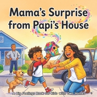 Mama’s Suprise From Papi’s House - A Big Feelings Book for Kids with Two Homes: A warm SEL story about loving both parents freely for children of divorce and two-home families, ages 3–8 B0GYYHLW39 Book Cover