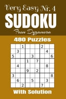 Very Easy Sudoku Nr.4: 480 puzzles with solution 1695661141 Book Cover