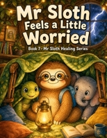 Mr Sloth Feels a Little Worried Book 7: a kids book about worrying, reducing anxiety and fear (emotion regulation for kids) B0H66LBCPV Book Cover