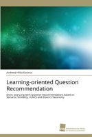 Learning-oriented Question Recommendation 383813415X Book Cover