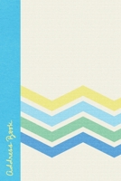 Address Book: Large Print Alphabet Tabs Emergency Contacts Old Fashioned Geometric B084QJT5VJ Book Cover