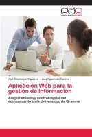 Aplicación Web para la gestión de información 3659084611 Book Cover