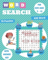 word search for kids ages 5-10: Entertain your child for hours with this fun and learning activity book! B08GLW8X6X Book Cover