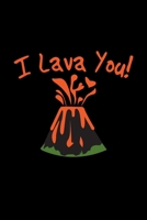 I lava you!: 6x9 Friendship lined ruled paper notebook notes 1676791639 Book Cover