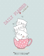 Notebook: Daily planner notebook with cute cover and daily planner pages, Extra large (8.5 x 11) inches, 110 pages, planner notebooks 1674604246 Book Cover