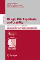 Design, User Experience, and Usability: 13th International Conference, Duxu 2024, Held as Part of the 26th Hci International Conference, Hcii 2024, Wa 3031613554 Book Cover