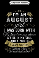 Composition Notebook: I'm An August Guy T- Journal/Notebook Blank Lined Ruled 6x9 100 Pages 1702174948 Book Cover