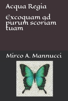 Acqua Regia: Excoquam ad purum scoriam tuam (Italian Edition) 1085989321 Book Cover