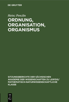 Ordnung, Organisation, Organismus 3112503155 Book Cover