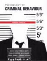 Psychology of Criminal Behaviour: A Canadian Perspective 0135053803 Book Cover