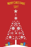 Exceptional Christmas Red Journal Diary : a Notebook Journal for Lily - Blank Lined 120 Pages, 6 X9 1674137982 Book Cover