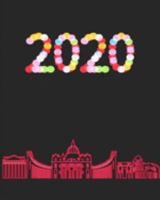 2020: January 1st - December 31st 2020 | Weekly and Monthly Planner | Organizer Schedule Journal for 2020 | Rome Italy Skyline Neon Lights (Skyline Series) 1691206490 Book Cover