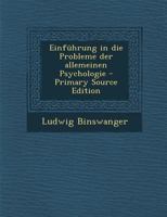 Einführung in die Probleme der allemeinen Psychologie 1016620160 Book Cover