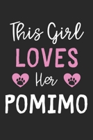 This Girl Loves Her Pomimo: Lined Journal, 120 Pages, 6 x 9, Funny Pomimo Gift Idea, Black Matte Finish (This Girl Loves Her Pomimo Journal) 1673550797 Book Cover