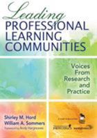 Leading Professional Learning Communities: Voices From Research and Practice 1412944775 Book Cover