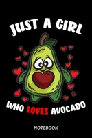 Just A Girl Who Loves Avocado - Notebook 1653017120 Book Cover