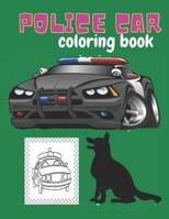 Police Coloring Book: Police Patrol vehicle and dogs Coloring and Activity Book null Book Cover