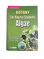 Botany for Degree Students Algae 8121935210 Book Cover