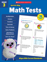 Scholastic Success with Math Tests Grade 3 1338798448 Book Cover