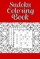 Sudoku Coloring Book: 100 Pages - 208 Puzzles - with Answer Key 1687149704 Book Cover