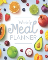 Weekly Meal Planner: Food Planner for 2 Years, Guide to Planning Menus, Groceries, Recipes and More 1708090983 Book Cover